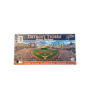Detroit Tigers Comerica Park 1000 Piece Panoramic Jigsaw Puzzle MasterPieces MLB